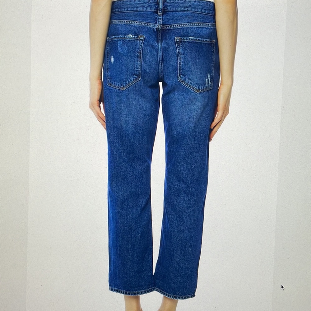 ALL SAINTS MID INDIGO BLUE JEANS. - Picture 2 of 10